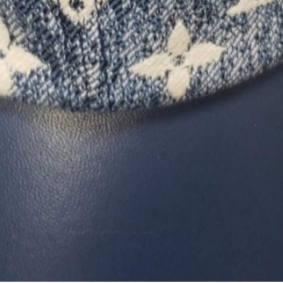 Louis Vuitton Jacquard Denim Cap -Adjustable Straps - Picture 8 of 9
